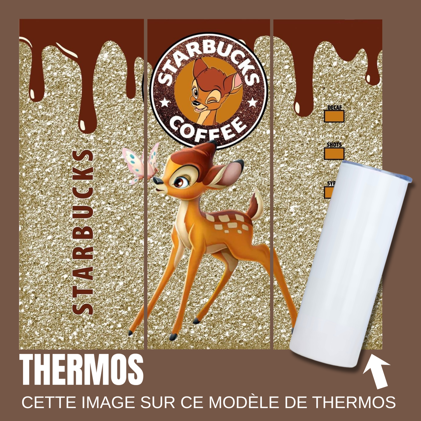 Gourde isotherme - bambi