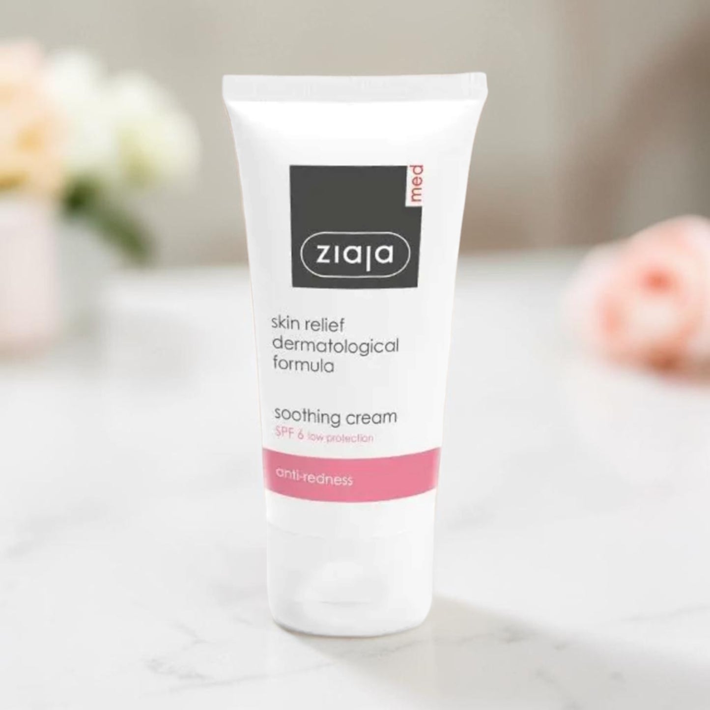 Crème visage apaisante anti-rougeurs