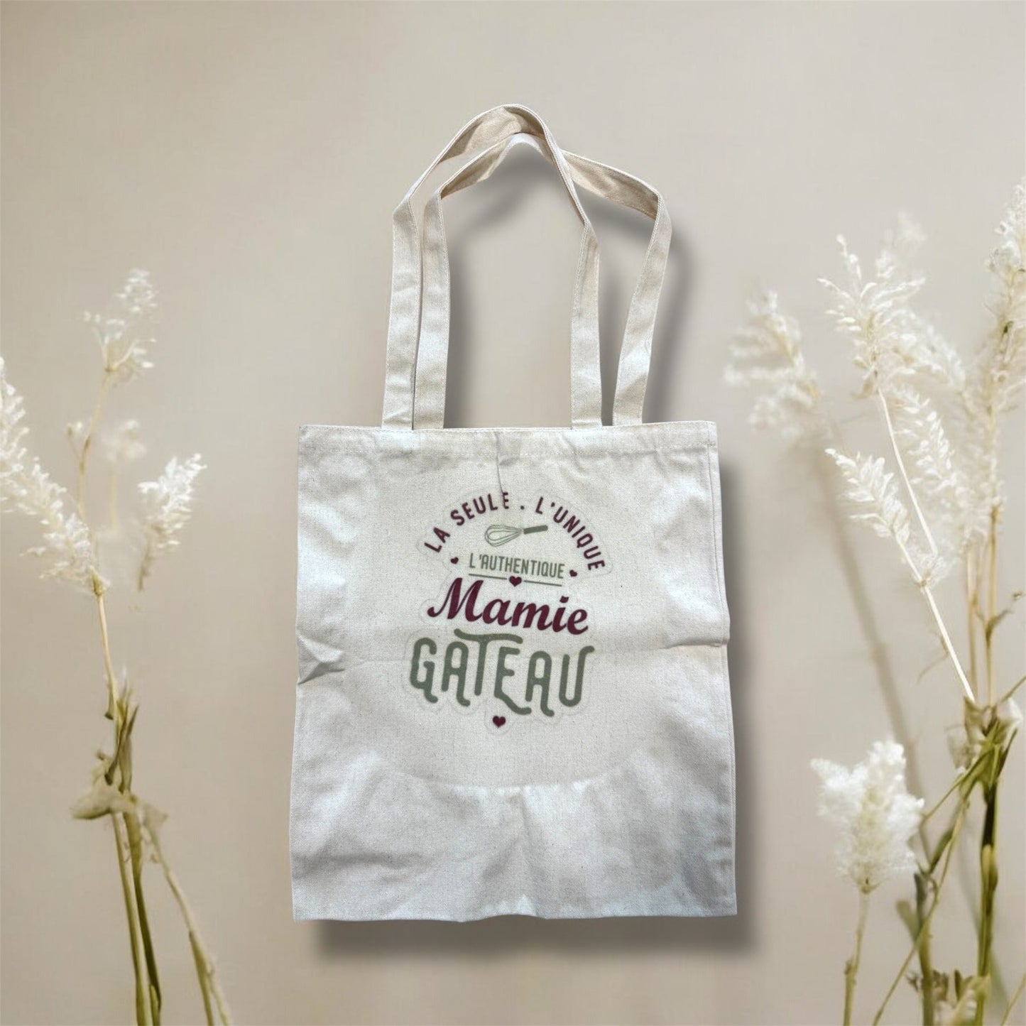 Sac « la seule, l’unique, l’authentique mamie gâteau »