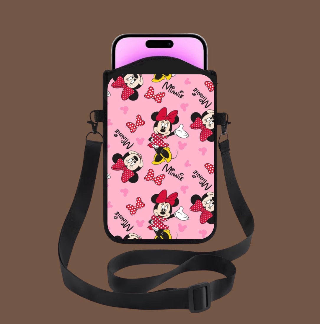 Sacoche téléphone bandoulière - Minnie