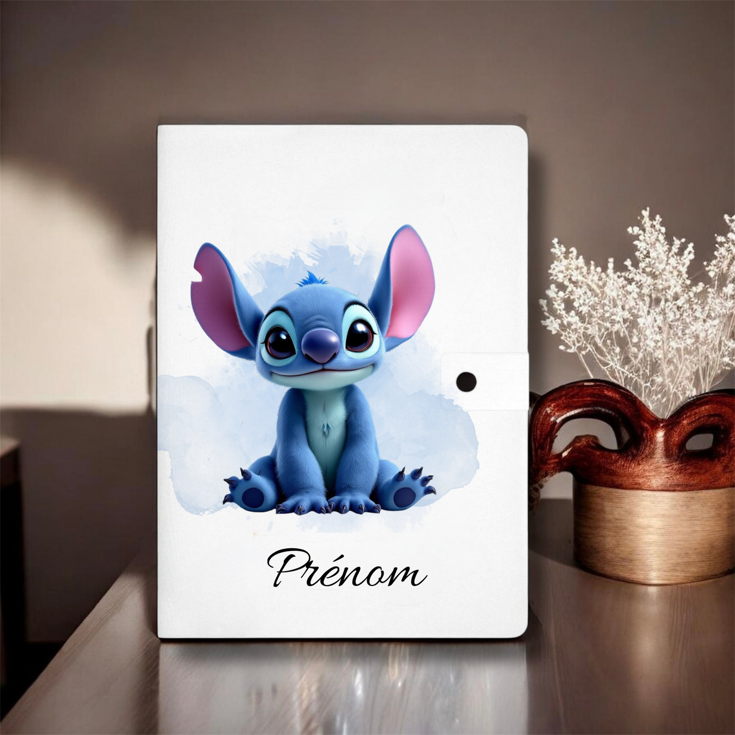 Protège carnet de santé Stitch