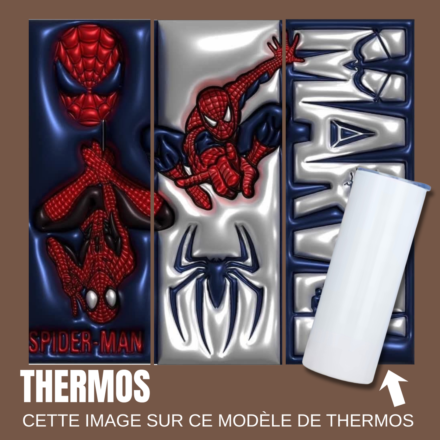 Gourde isotherme - Spiderman