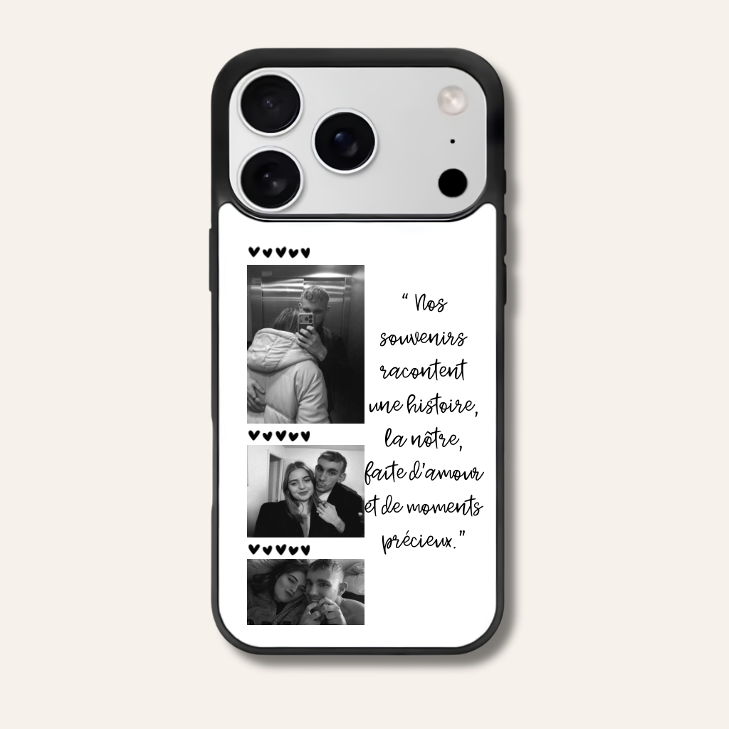 Coque photo avec phrase Ă personnaliser