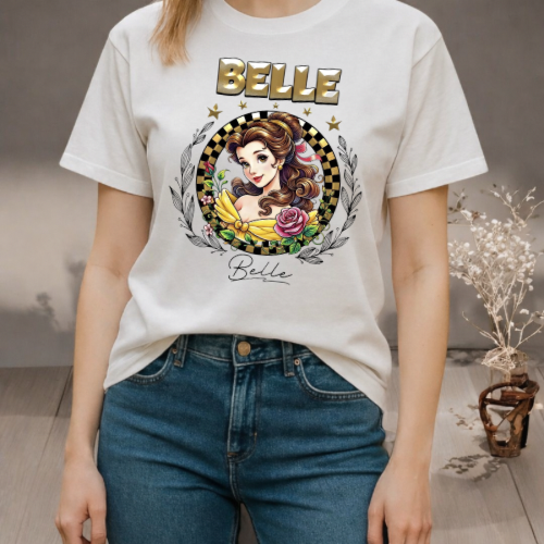 T-shirt « Belle et la bête »