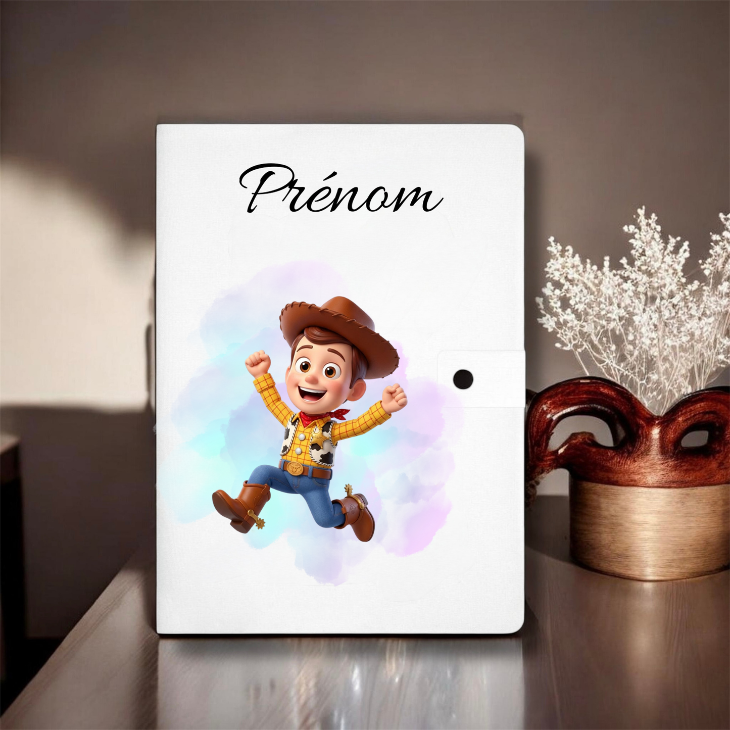 Protège carnet de santé Woodie