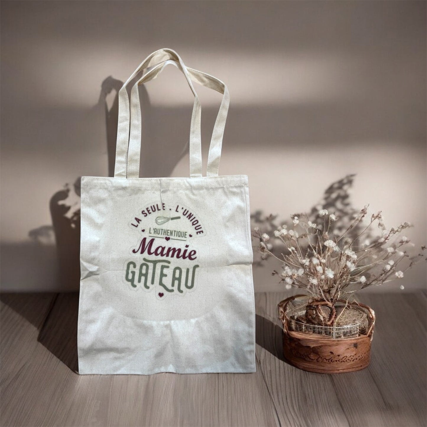 Sac « la seule, l’unique, l’authentique mamie gâteau »