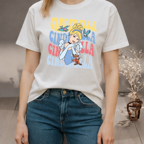 T-shirt « cendrillon »