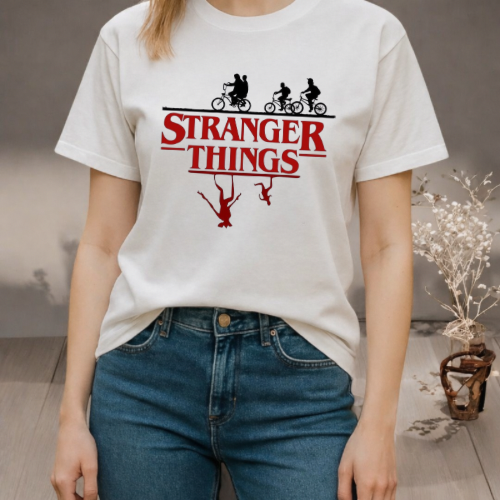 T-shirt « stranger things »