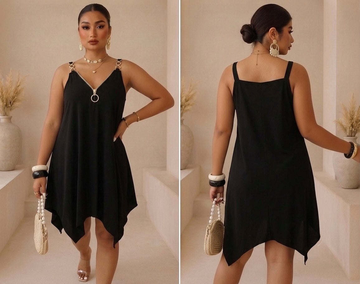 Robe Noir - Grande taille Femme