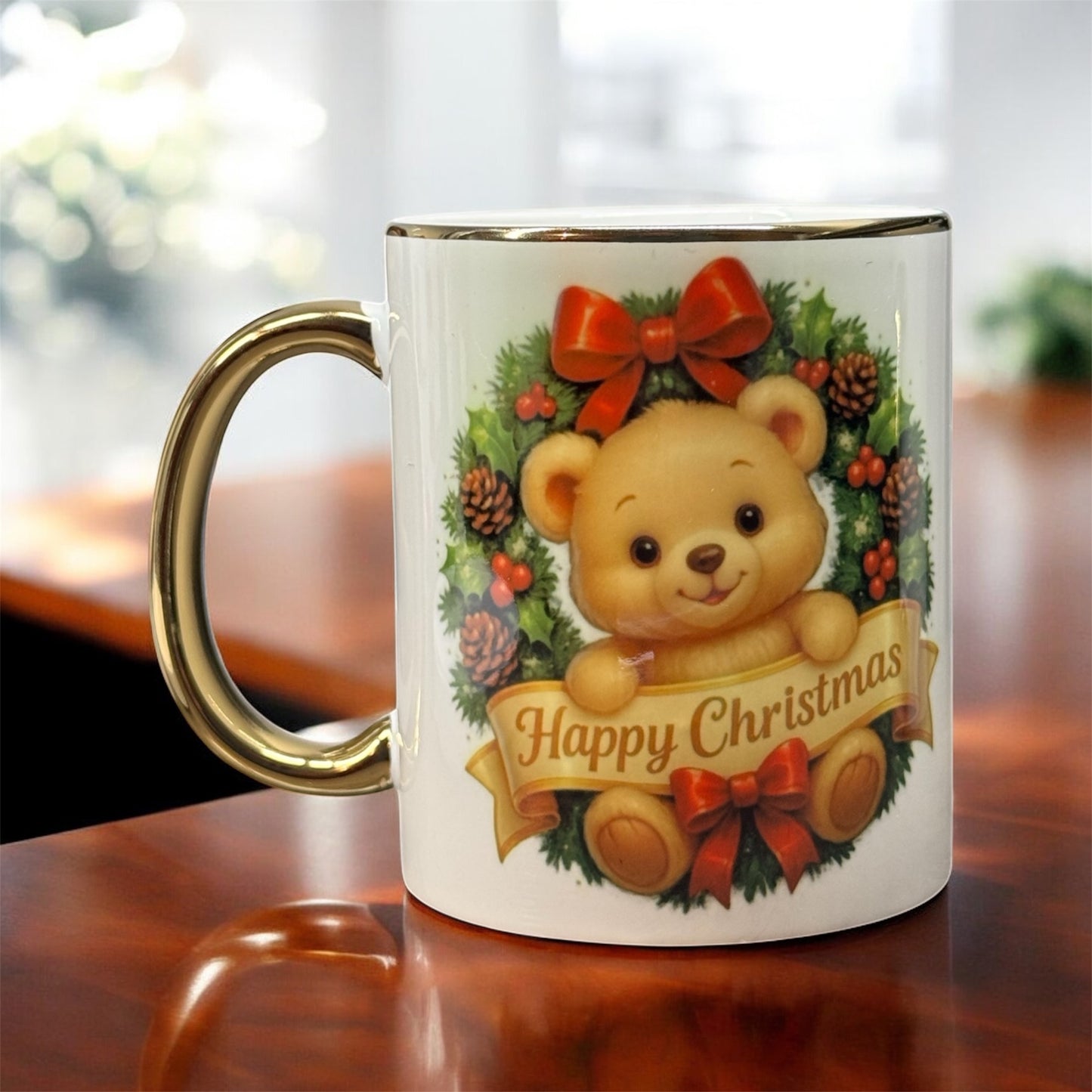 Tasse « ourson de noël »