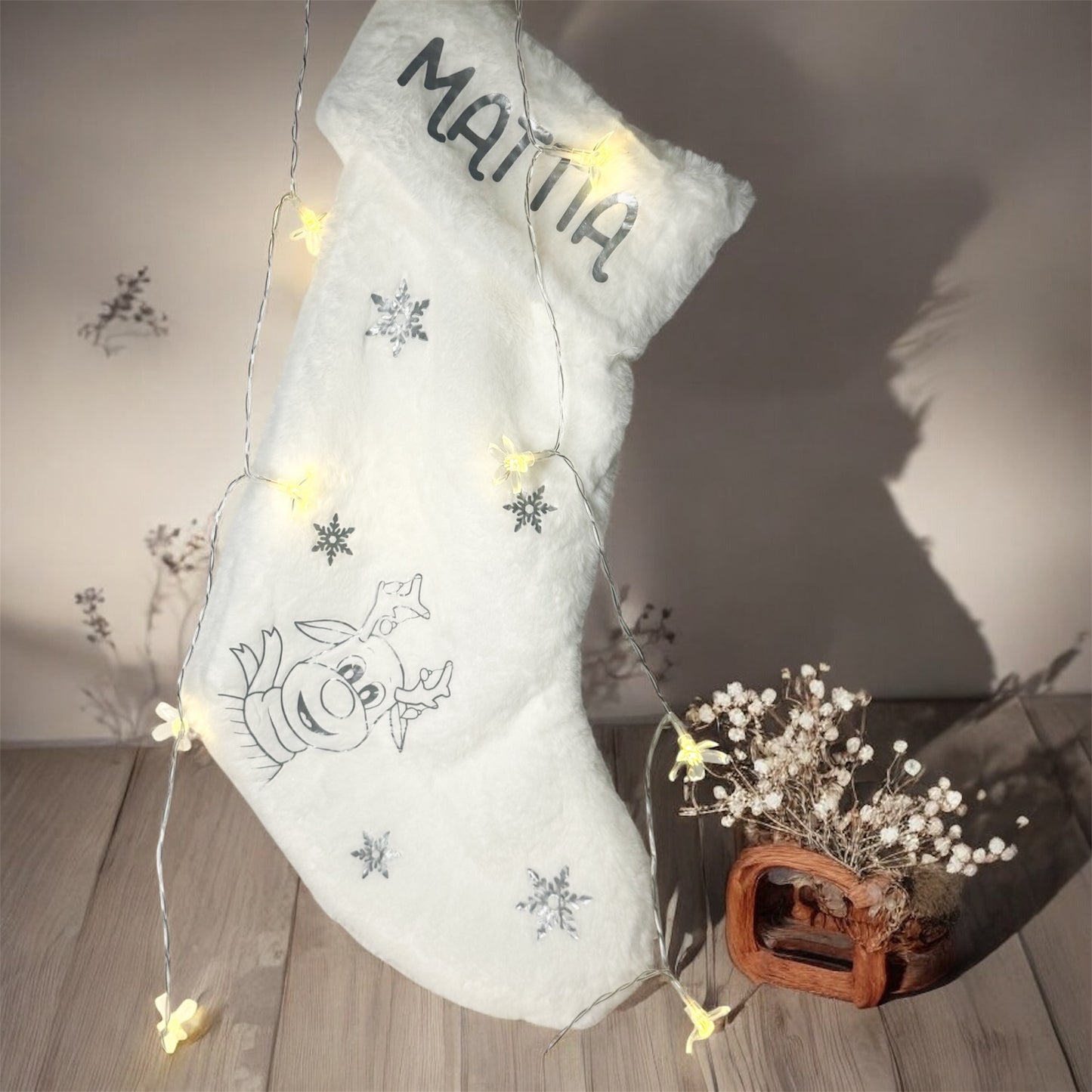 Botte de noël personnalisable