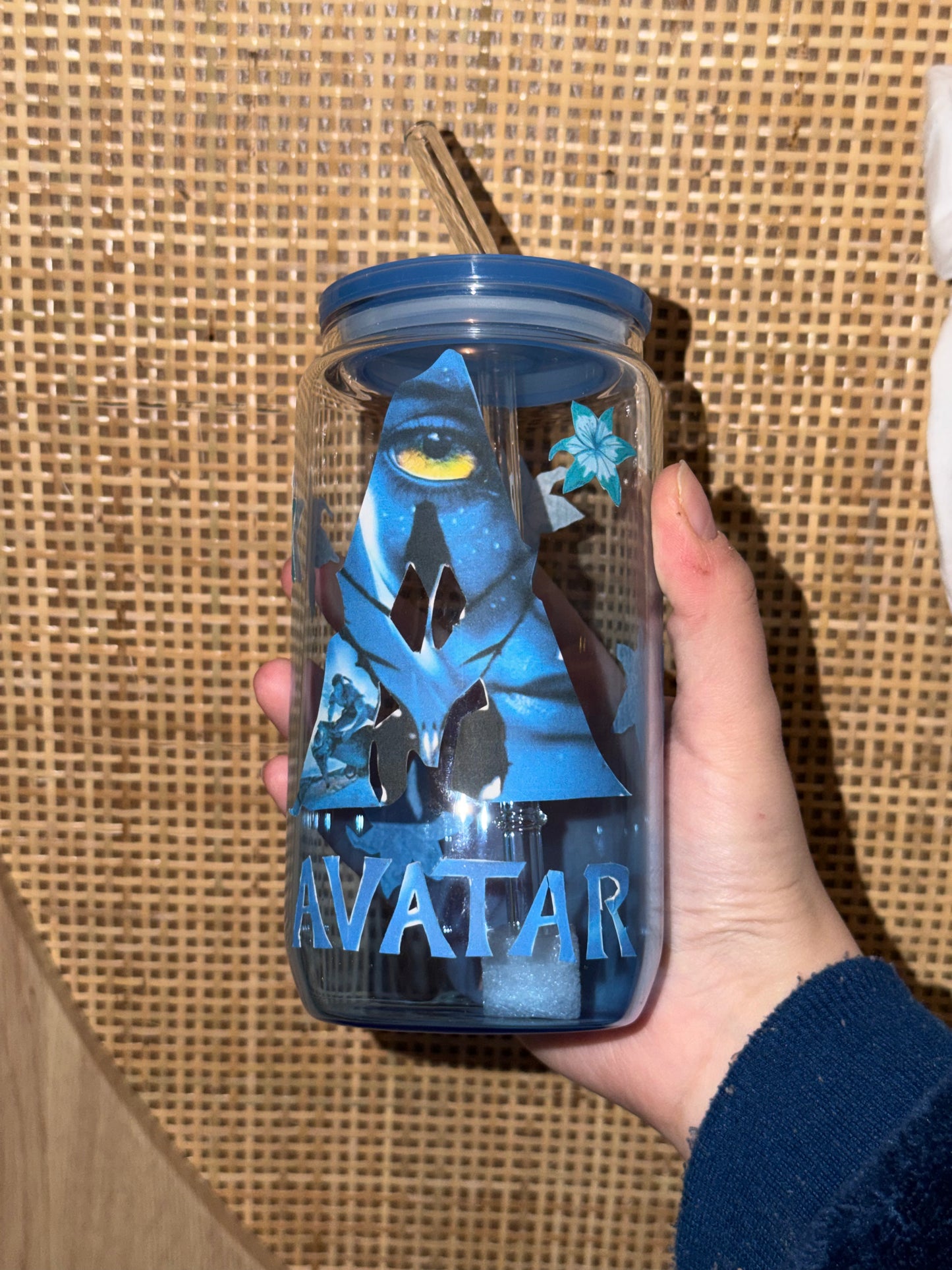 Verre à paille « avatar »