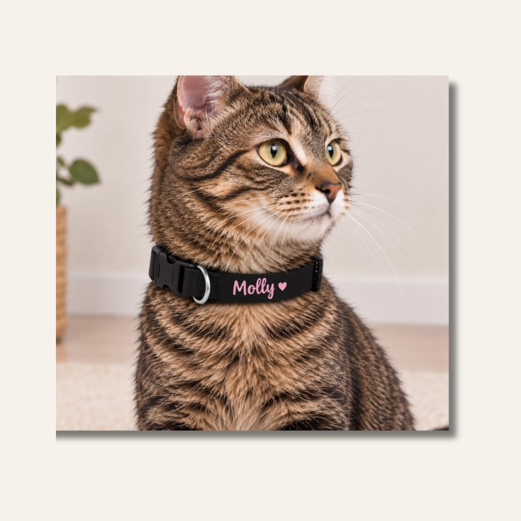 Collier personnalisable pour chien et chat