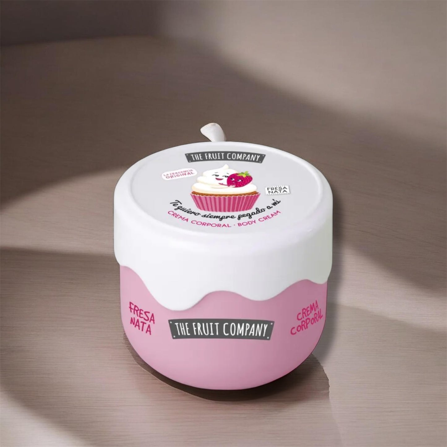 Crème corporelle à la fraise