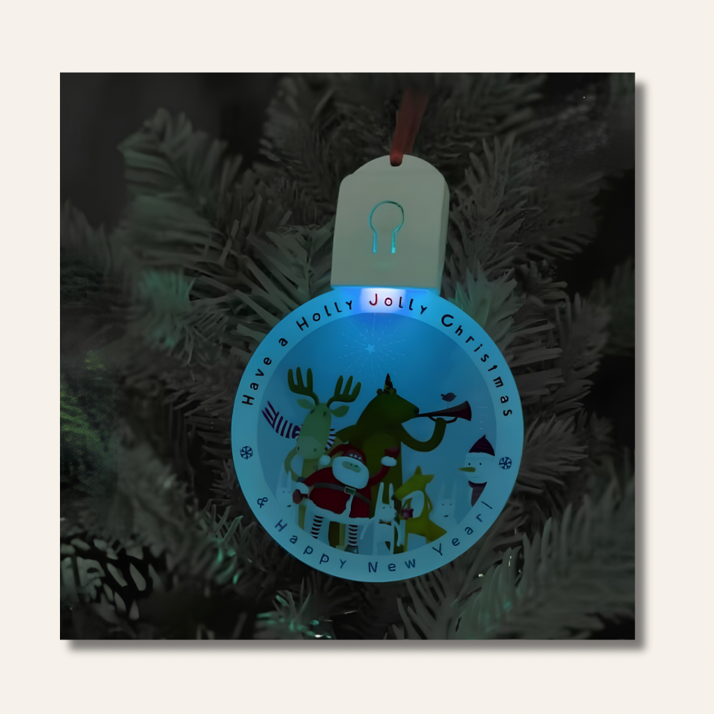 Boule LED de Noël à Suspendre Personnalisable