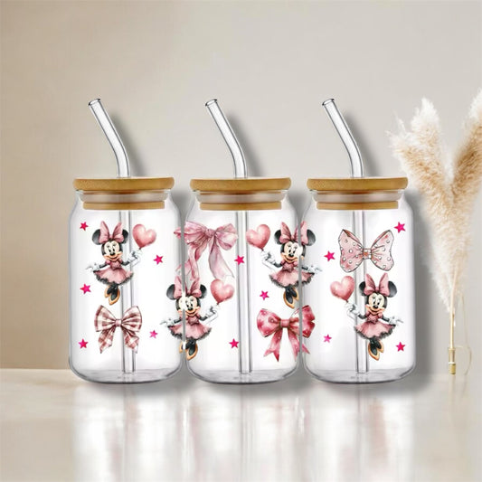 Verre à paille « Minnie »