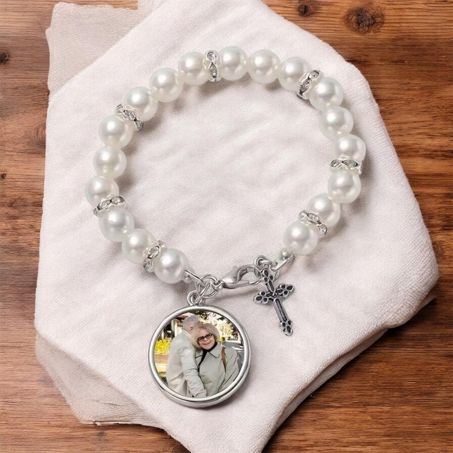 Bracelet chapelet personnalisé