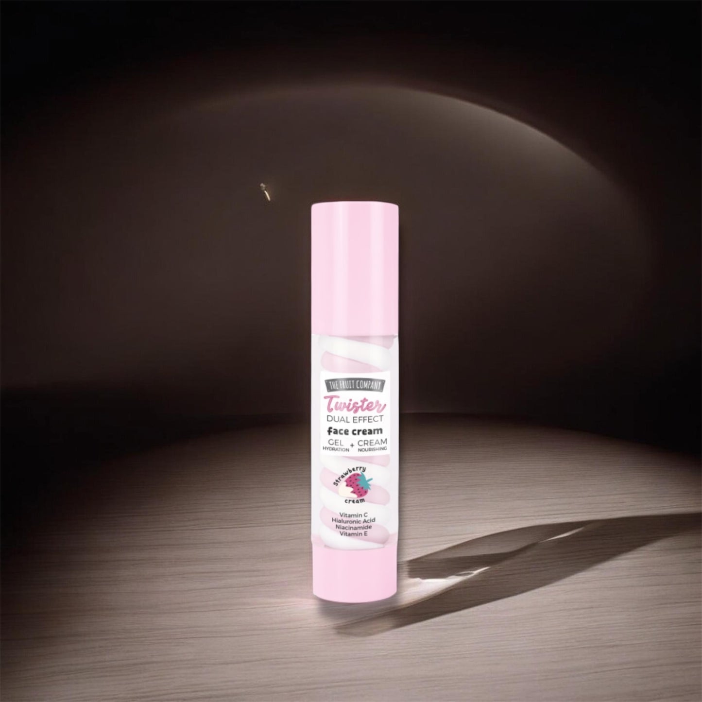 Crème visage à la fraise
