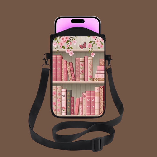 Sacoche téléphone bandoulière - livre