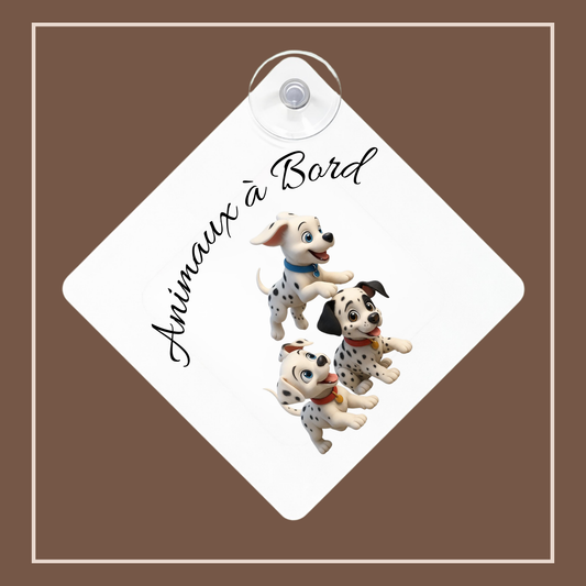 Animaux à bord - 101 dalmatiens