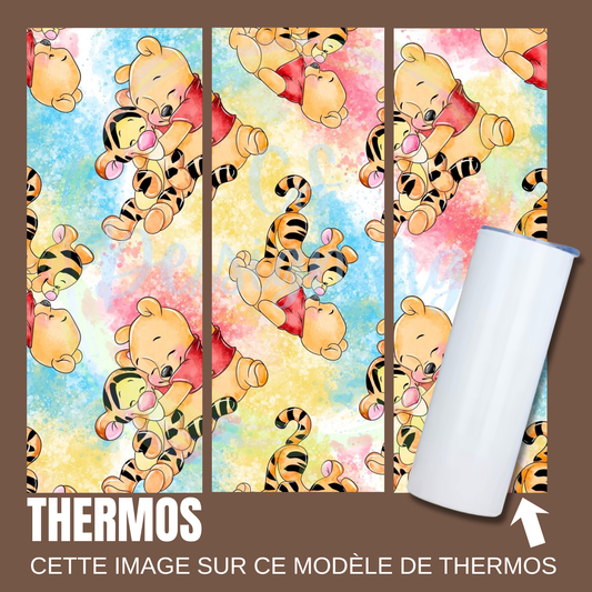Gourde isotherme - Winnie et tigrou