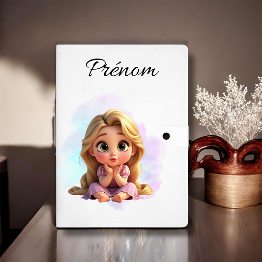 Protège carnet de santé Raiponce