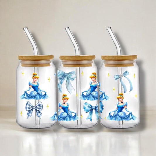 Verre à paille « cendrillon »