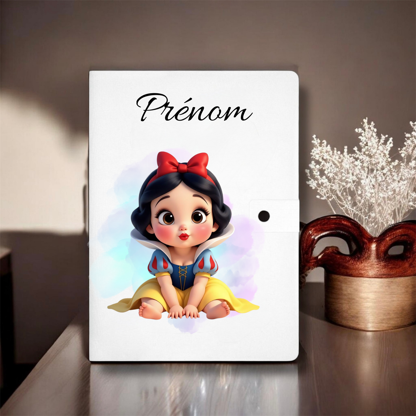 Protège carnet de santé Blanche neige