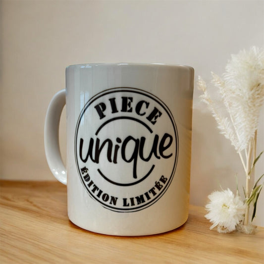 Tasse « pièce unique édition limitée »
