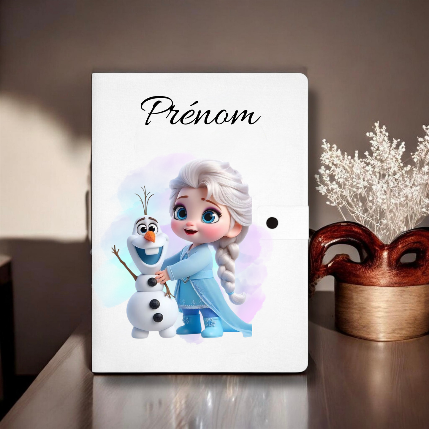 Protège carnet de santé Reine des neiges