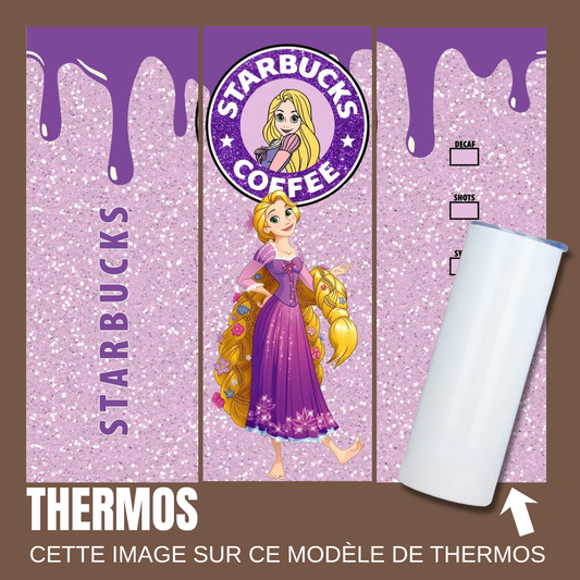 Gourde isotherme - raiponce