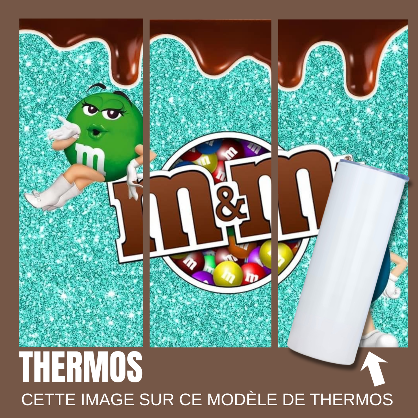 Gourde isotherme - m&m
