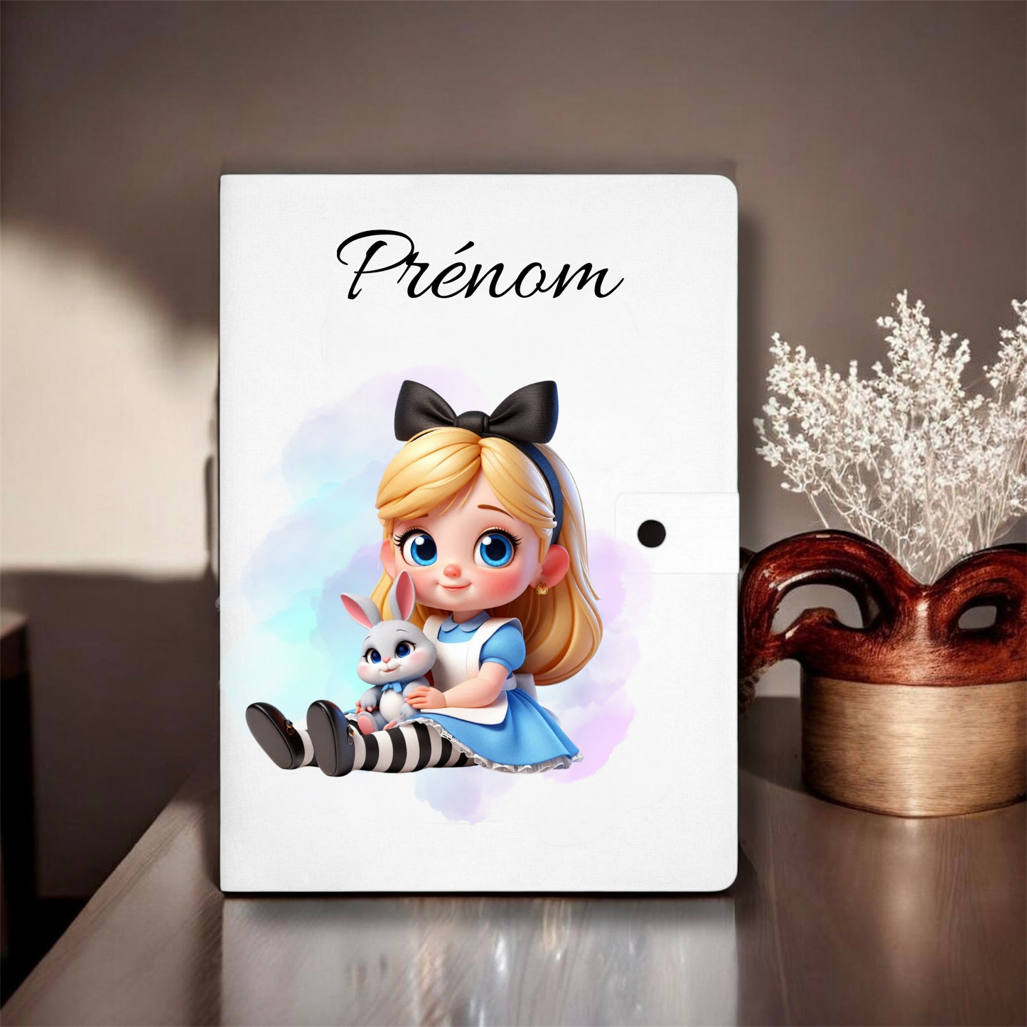 Protège carnet de santé Alice aux pays des merveilles