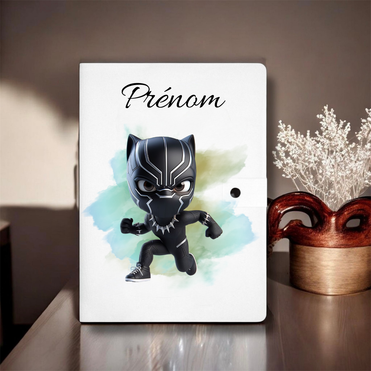 Protège carnet de santé Black Panthère