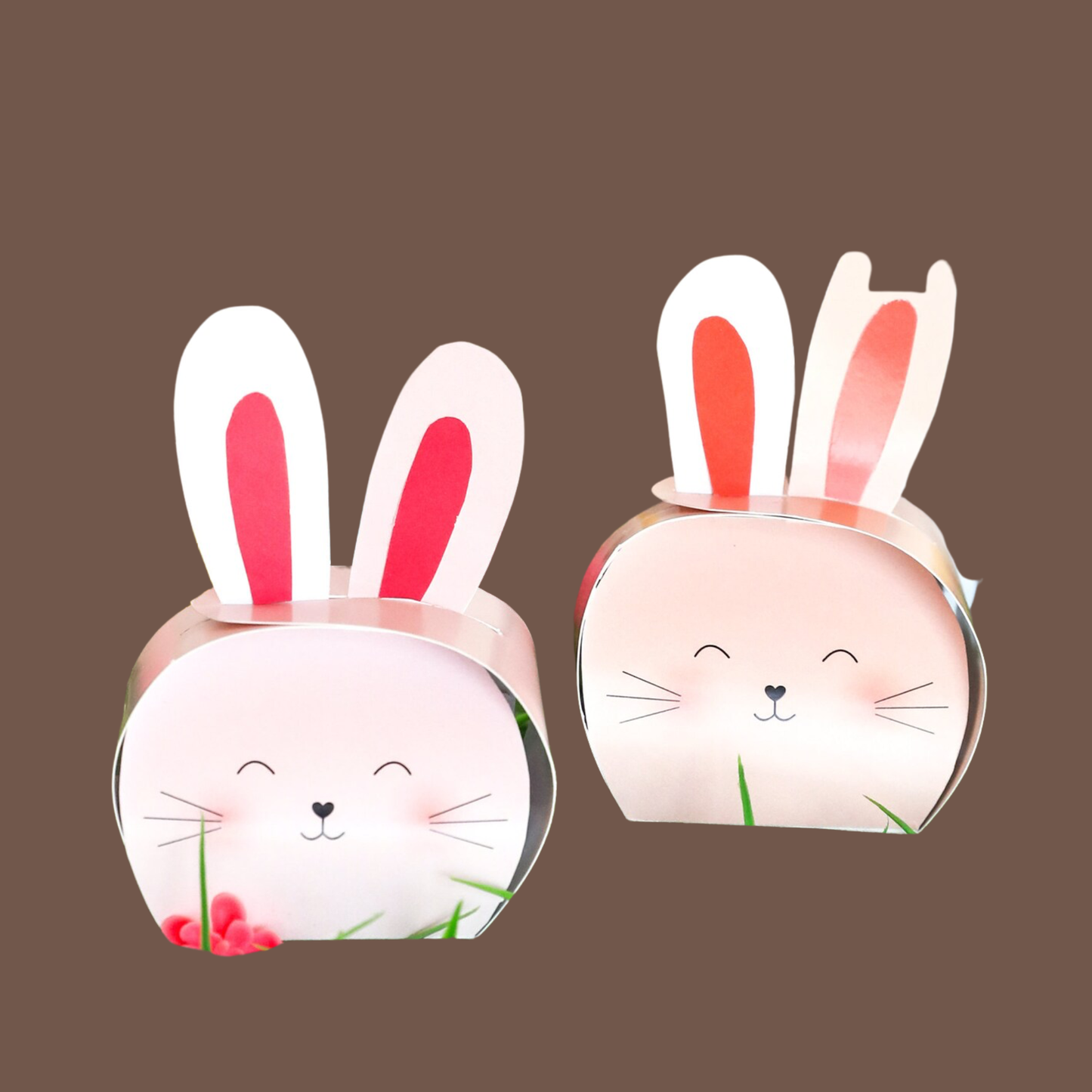 Mini lapin avec mini chocolat dedans