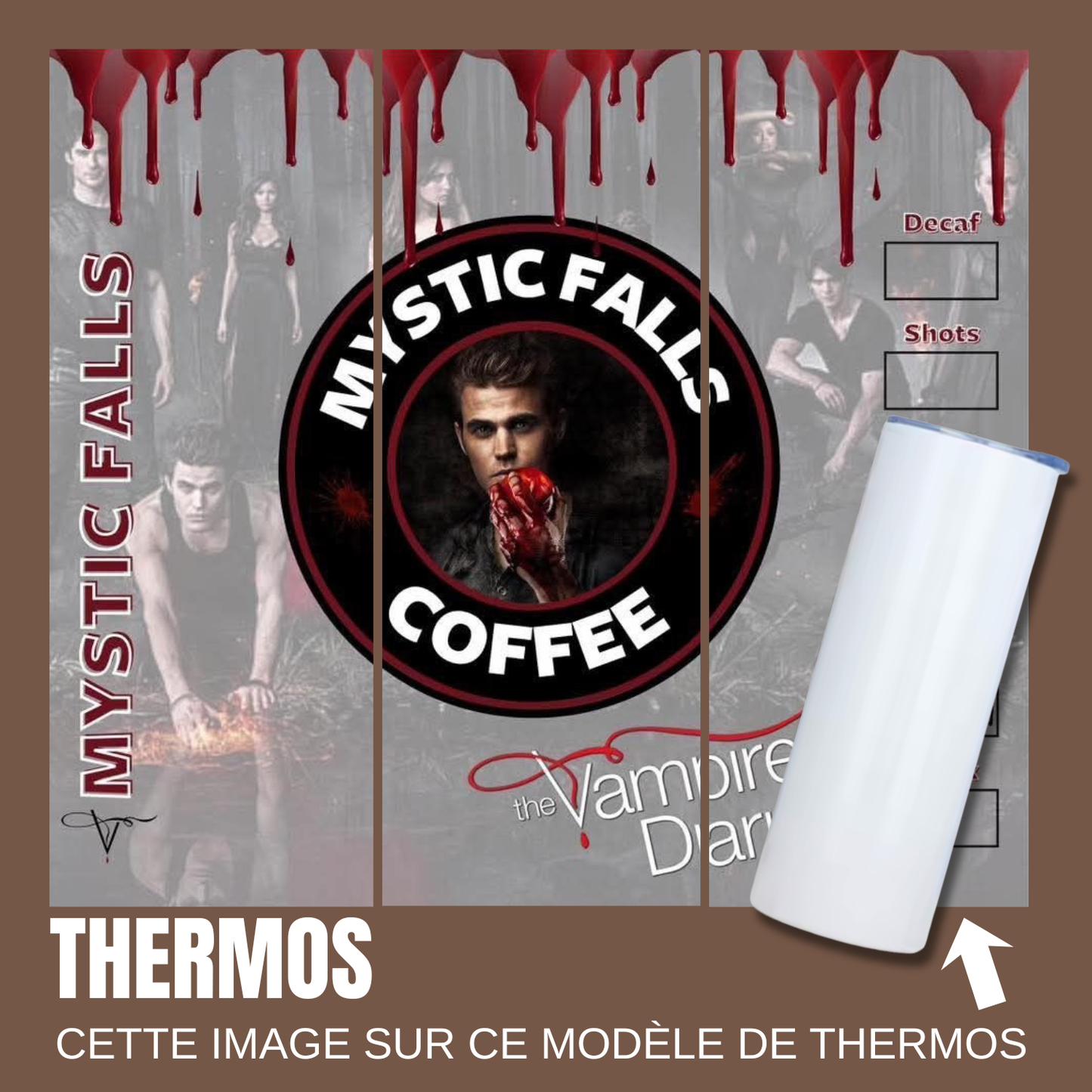 Gourde isotherme - vampire diaries