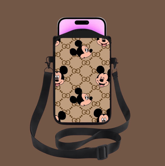 Sacoche téléphone bandoulière - Mickey
