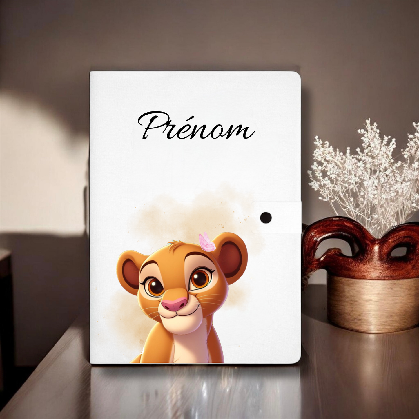 Protège carnet de santé Roi lion