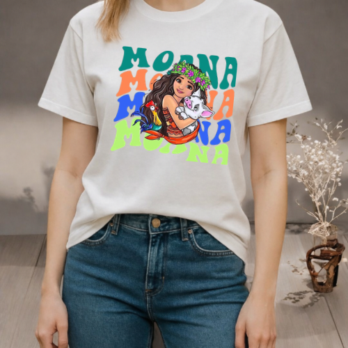 T-shirt « vaiana »