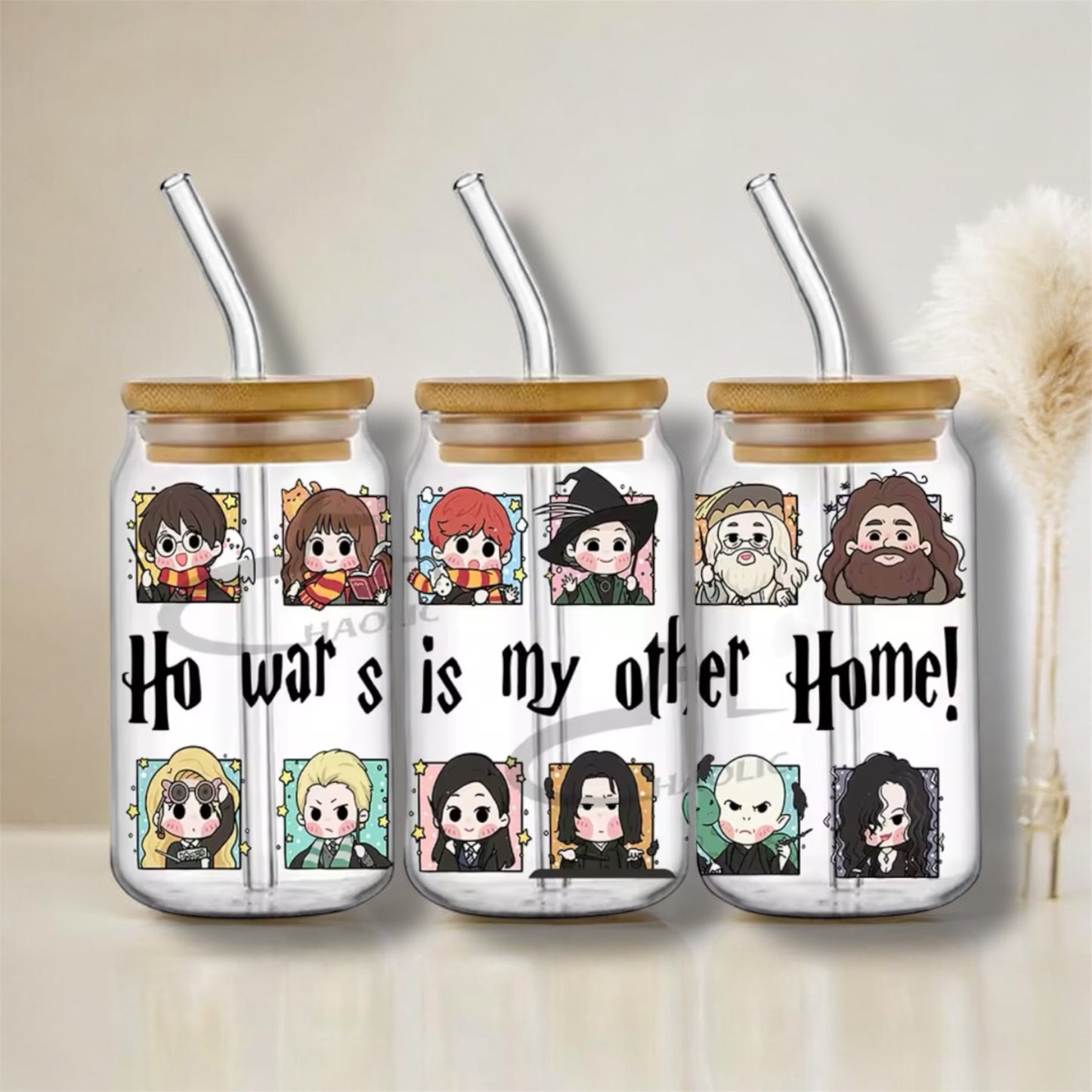 Verre à paille « Harry Potter »