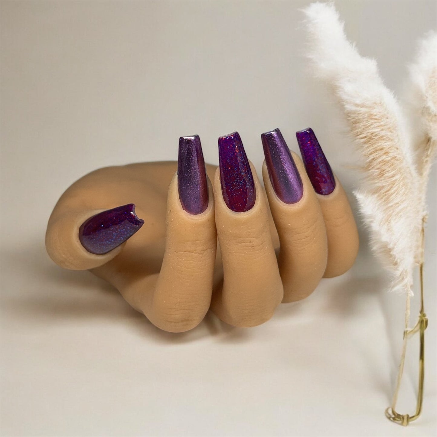 Press on Nails - métallisé