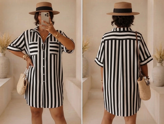 Robe chemise - Femme Grande Taille
