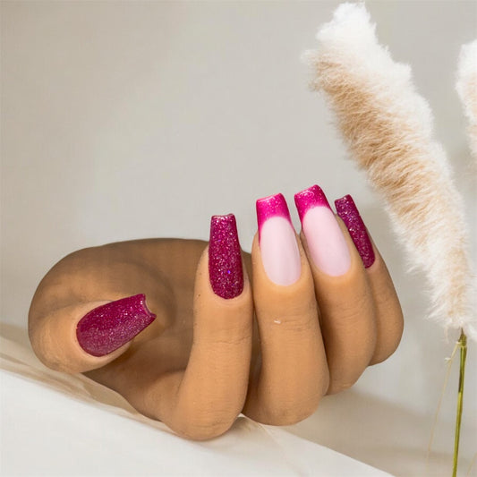 Press on Nails - French cerise