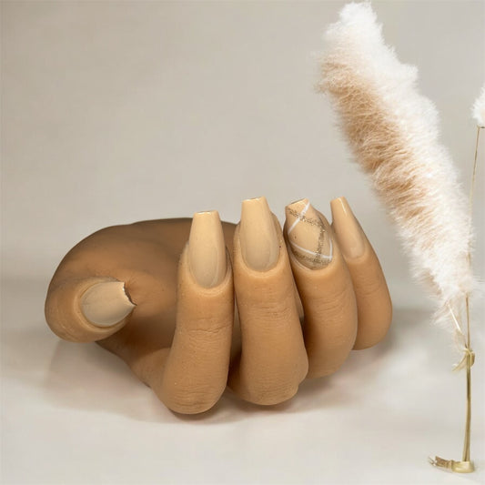 Press on Nails - nude