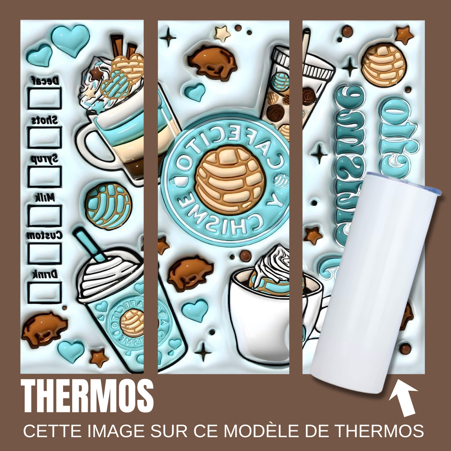 Gourde isotherme - gourmandise