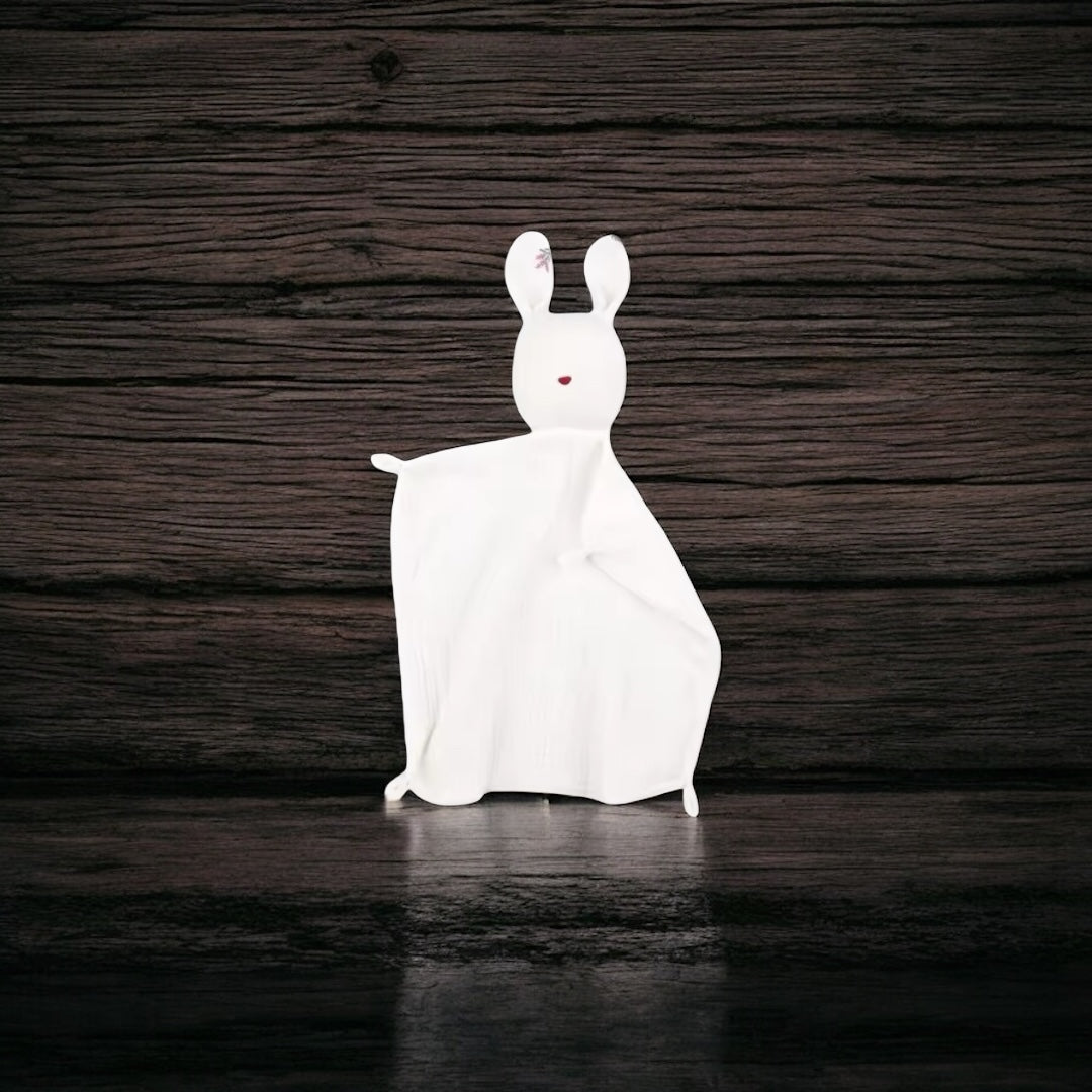 Doudou Lapin Personnalisé avec Prénom – Le Compagnon Doux des Tout-Petits
