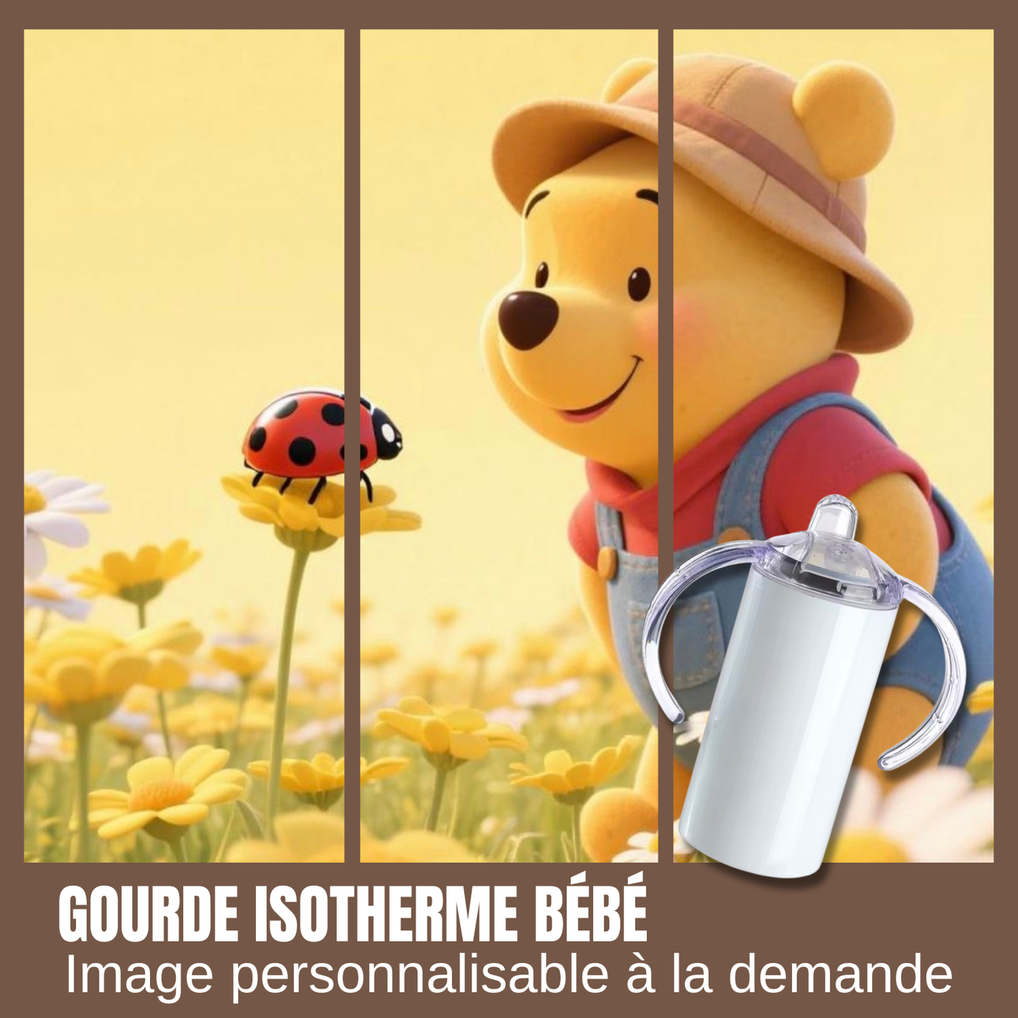 Gourde isotherme pour bébé - Winnie