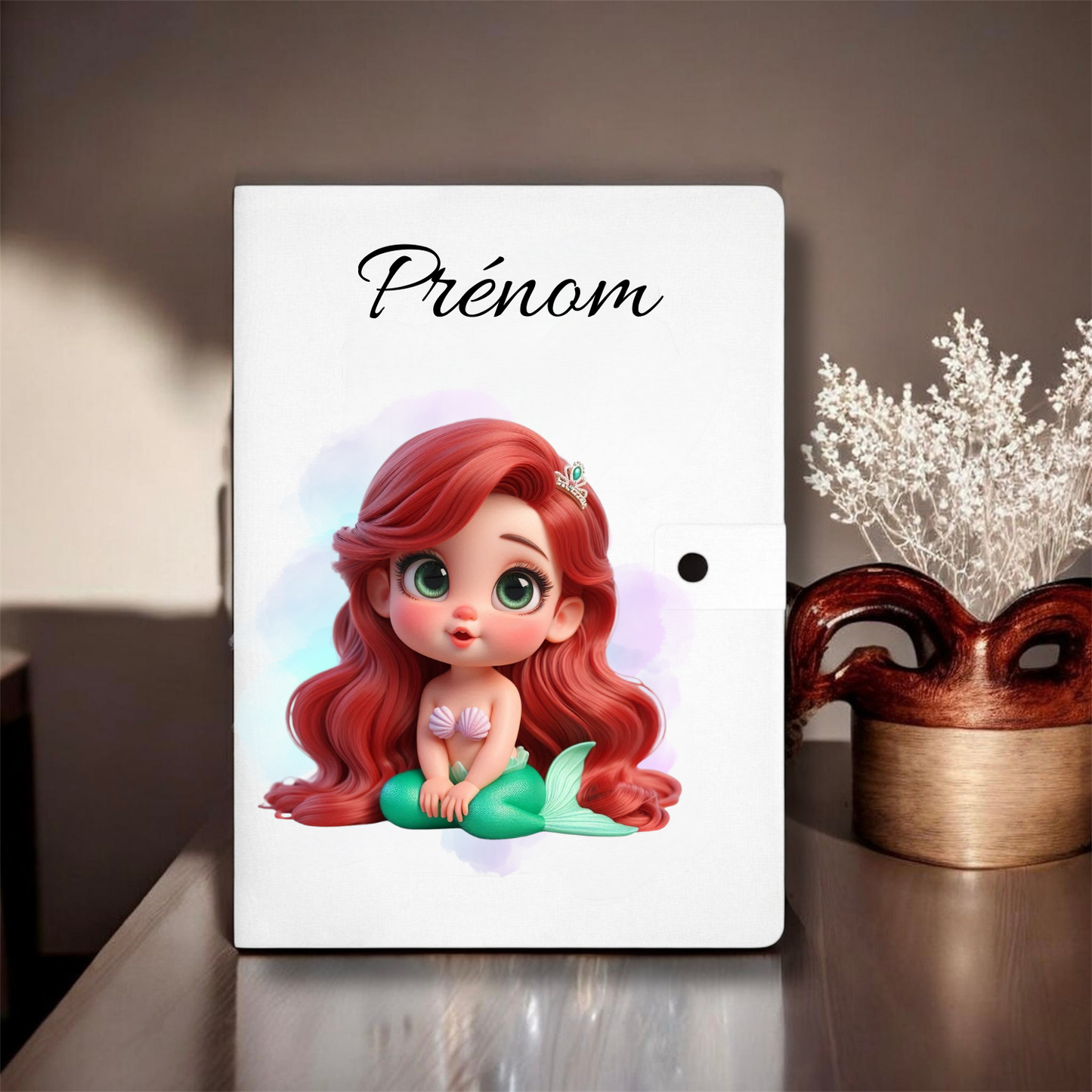 Protège carnet de santé La petite sirène