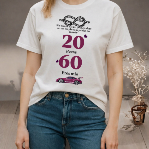 T-shirt « à contre sens »