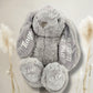 Peluche lapin personnalisée